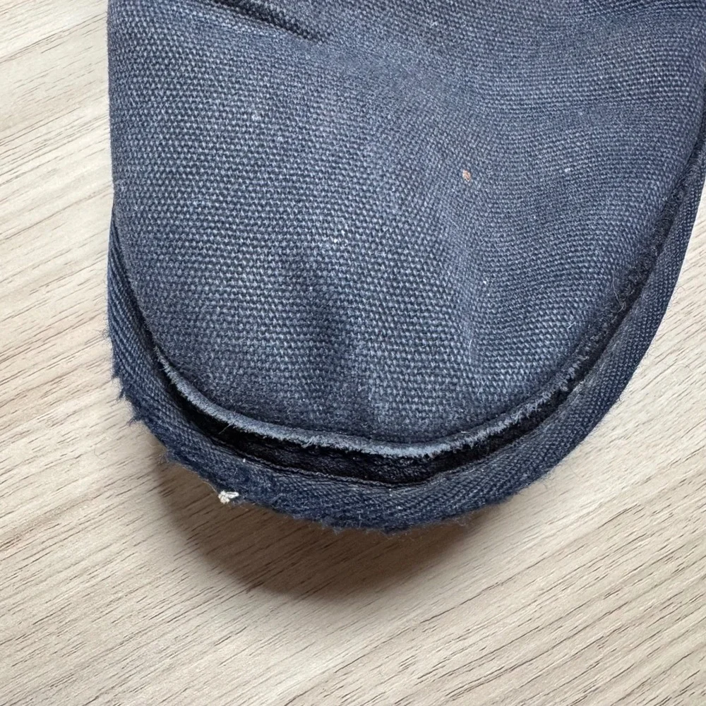 UGG Neumel Canvas Chukka Boots Mens 13 Navy Blue Good Condition 1118264